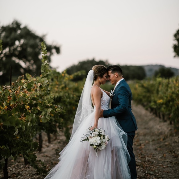 Hayley Paige wedding dress size 10 no alterations - Picture 3 of 3